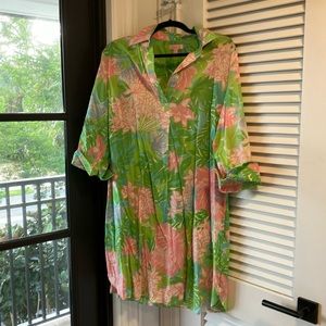 Classic Lilly Pulitzer beach coverup.